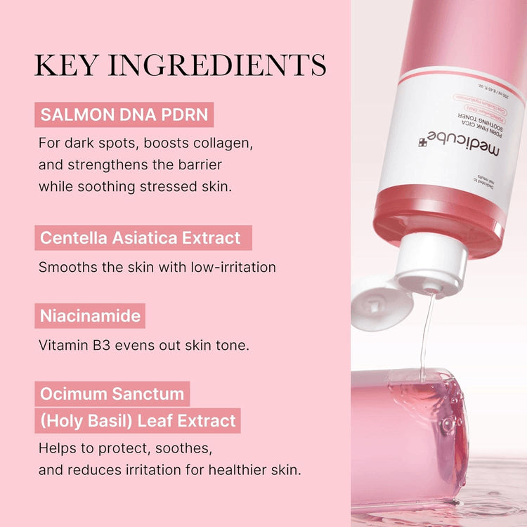 Medicube PDRN Pink Cica Soothing Toner 250 ml