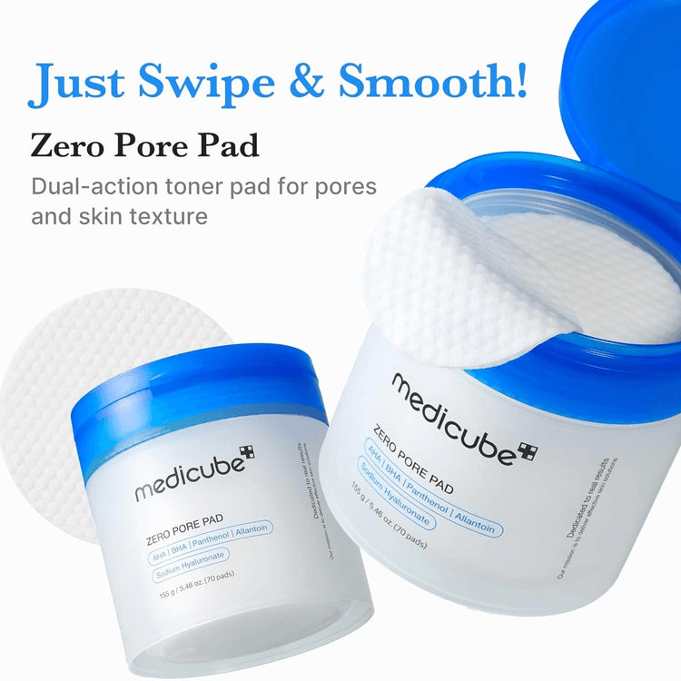 Medicube
Zero Pore Pad 2.0 70pcs