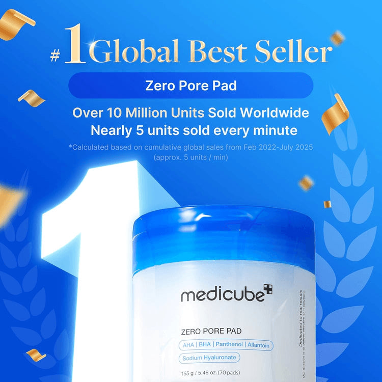 Medicube
Zero Pore Pad 2.0 70pcs
