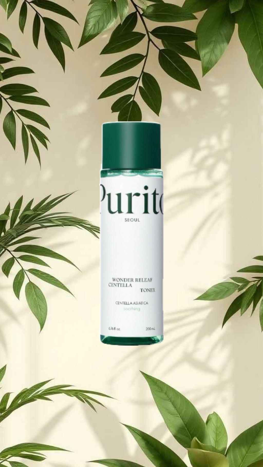 PURITO - Wonder Releaf Centella Toner,
200ml