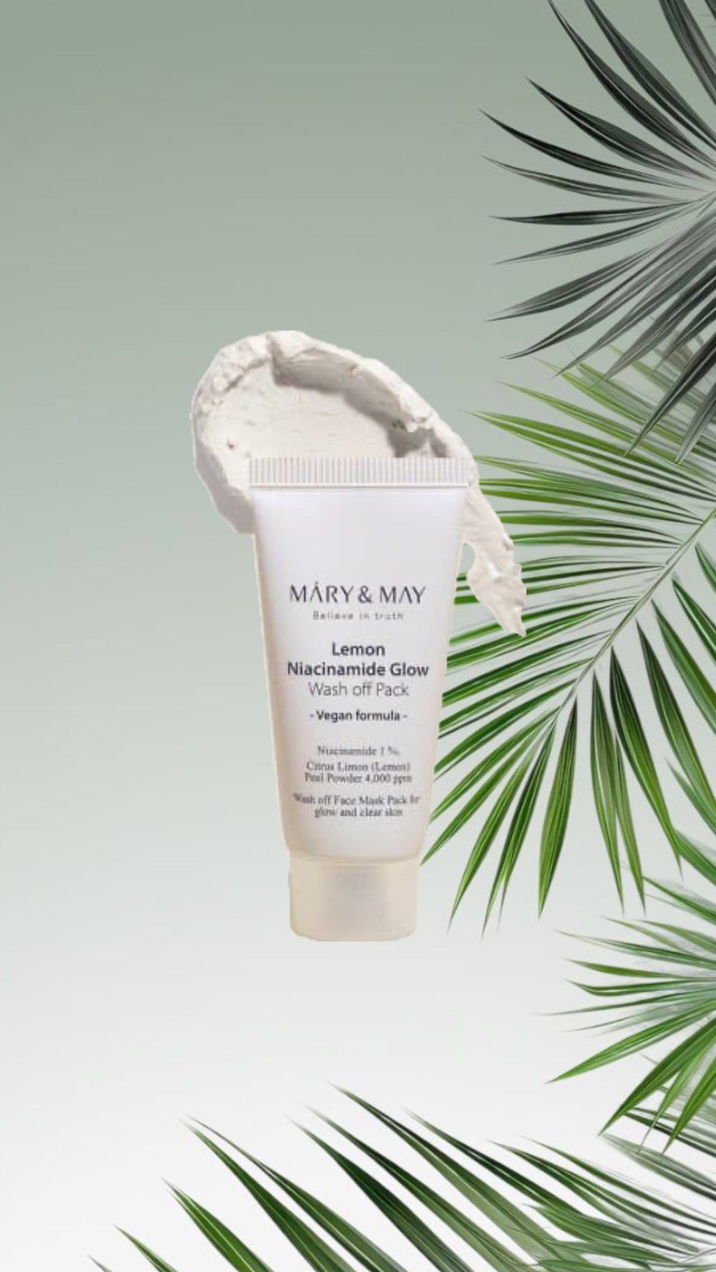 Mary & May Lemon Niacinamide Glow Wash off Pack 30g