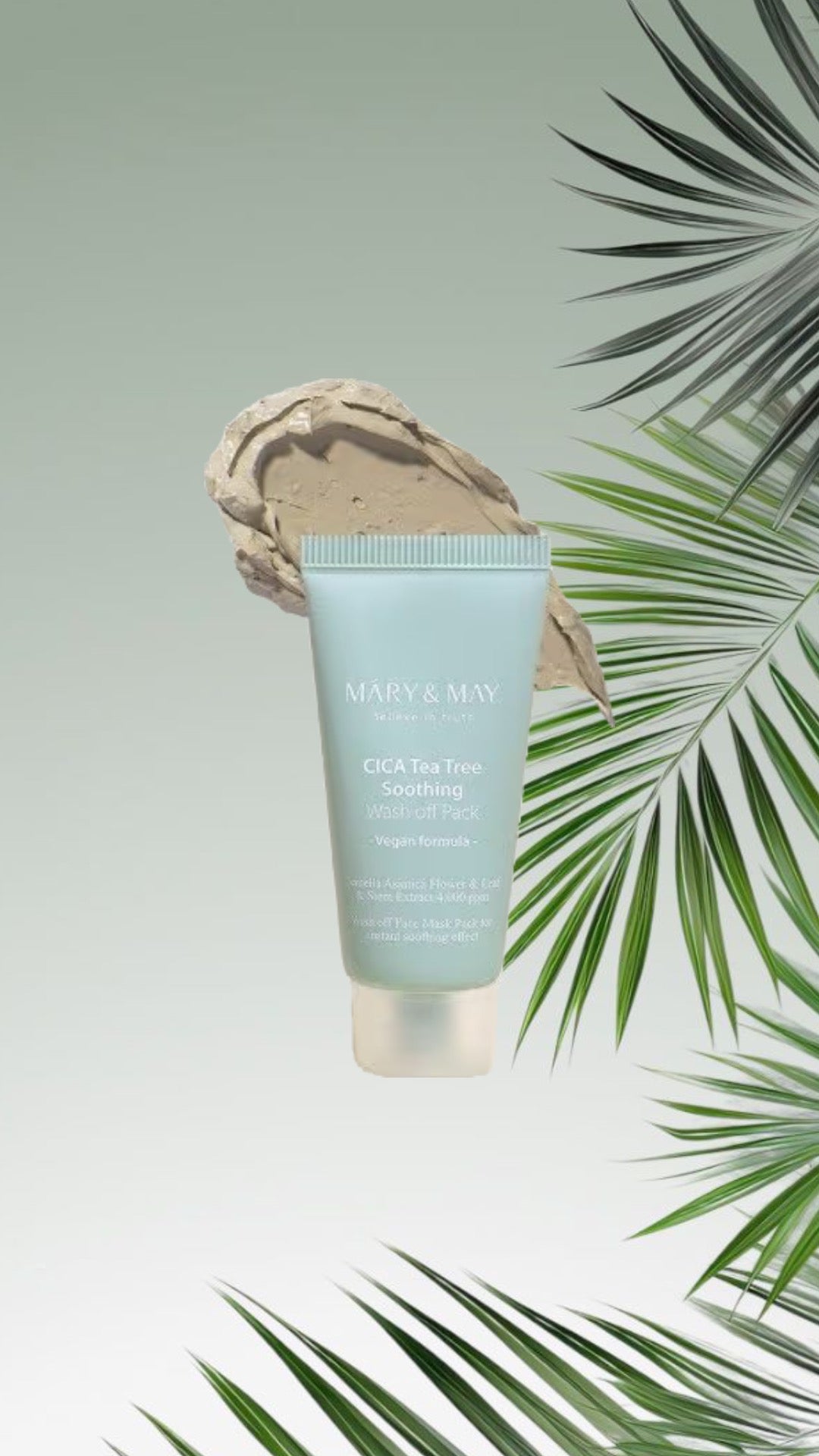 Mary & May CICA TeaTree Soothing Wash off Pack 30g