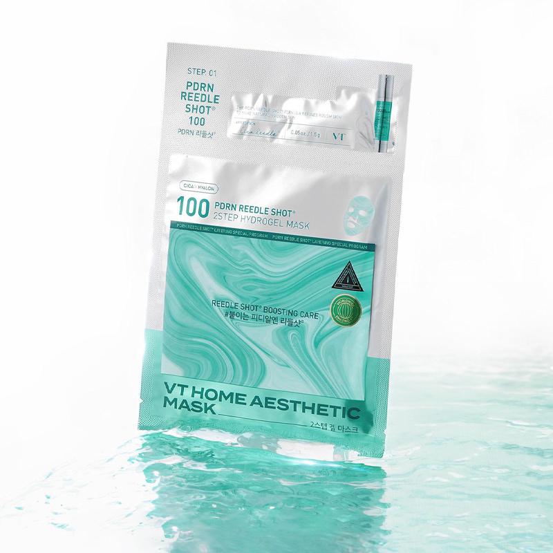 VT COSMETICS PDRN Reedle Shot 100 2-trinns hydrogelmaske 1 stk