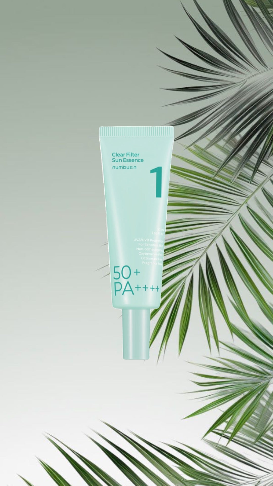 Numbuzin No.1 Clear Filter Sun Essence SPF50+ PA++++
