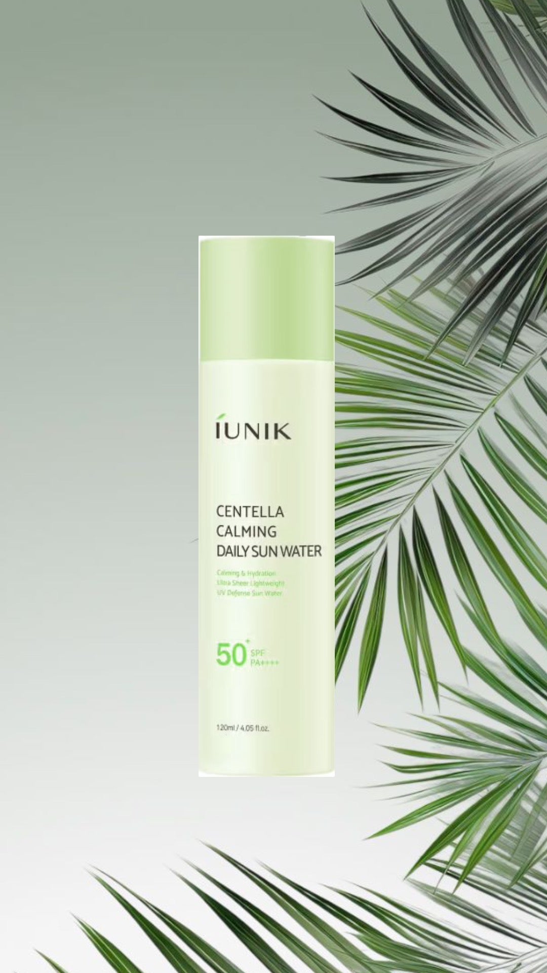 iUNIK Centella Calming Daily Sun Water SPF50+ PA++++