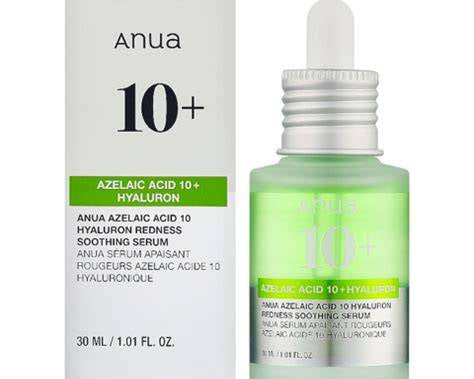 Anua Azelaic Acid 10 Hyaluron Redness Soothing Serum, 30 мл