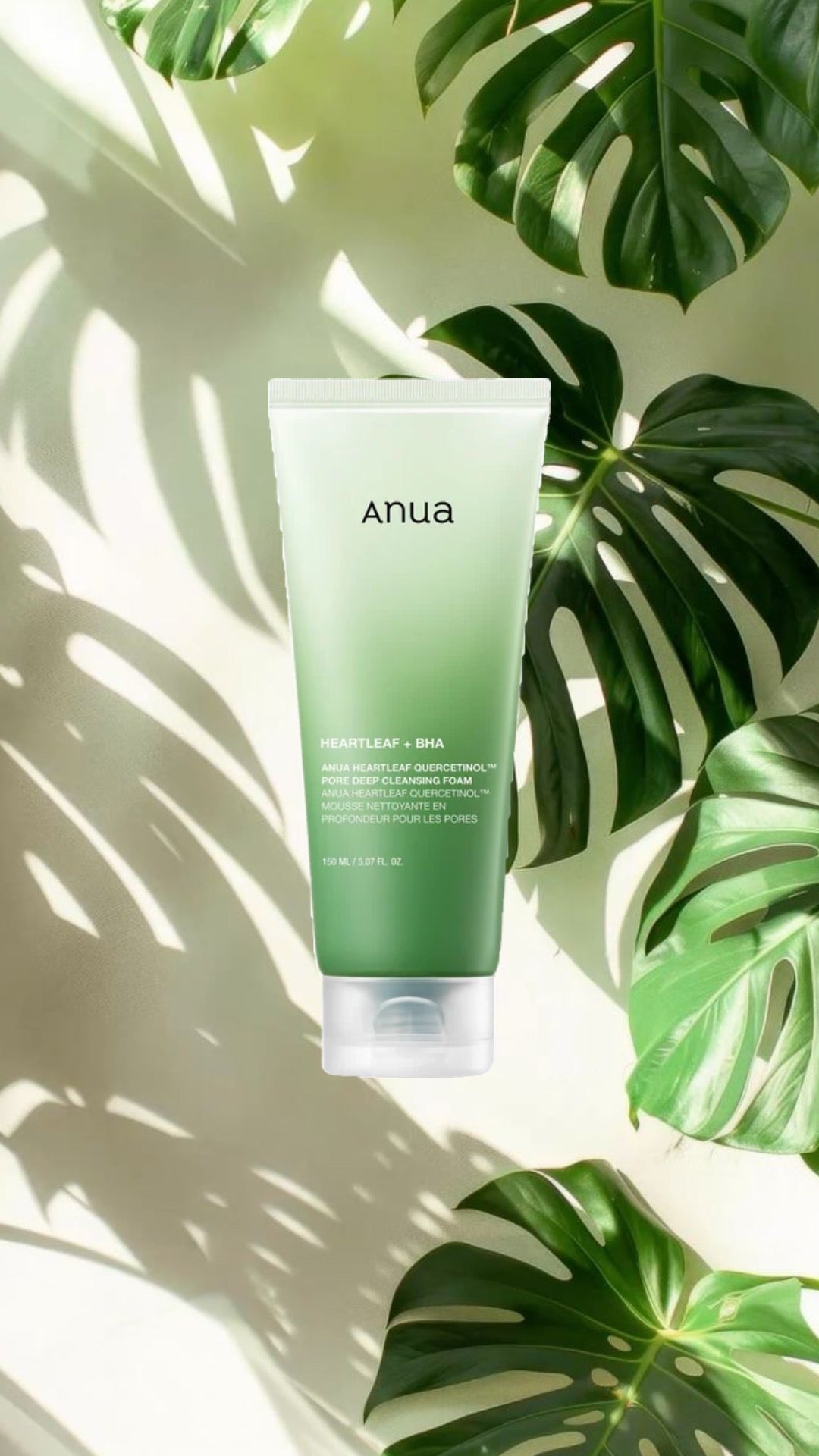 Anua Heartleaf Quercetinol Pore Deep Cleansing Foam 150 ml