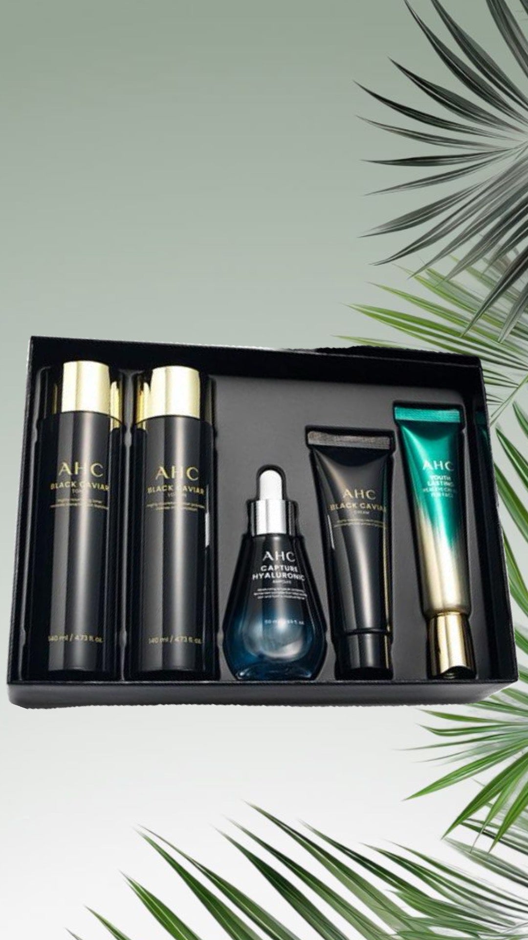 AHC Black Caviar Youth Ritual Care Set – 5 produkter