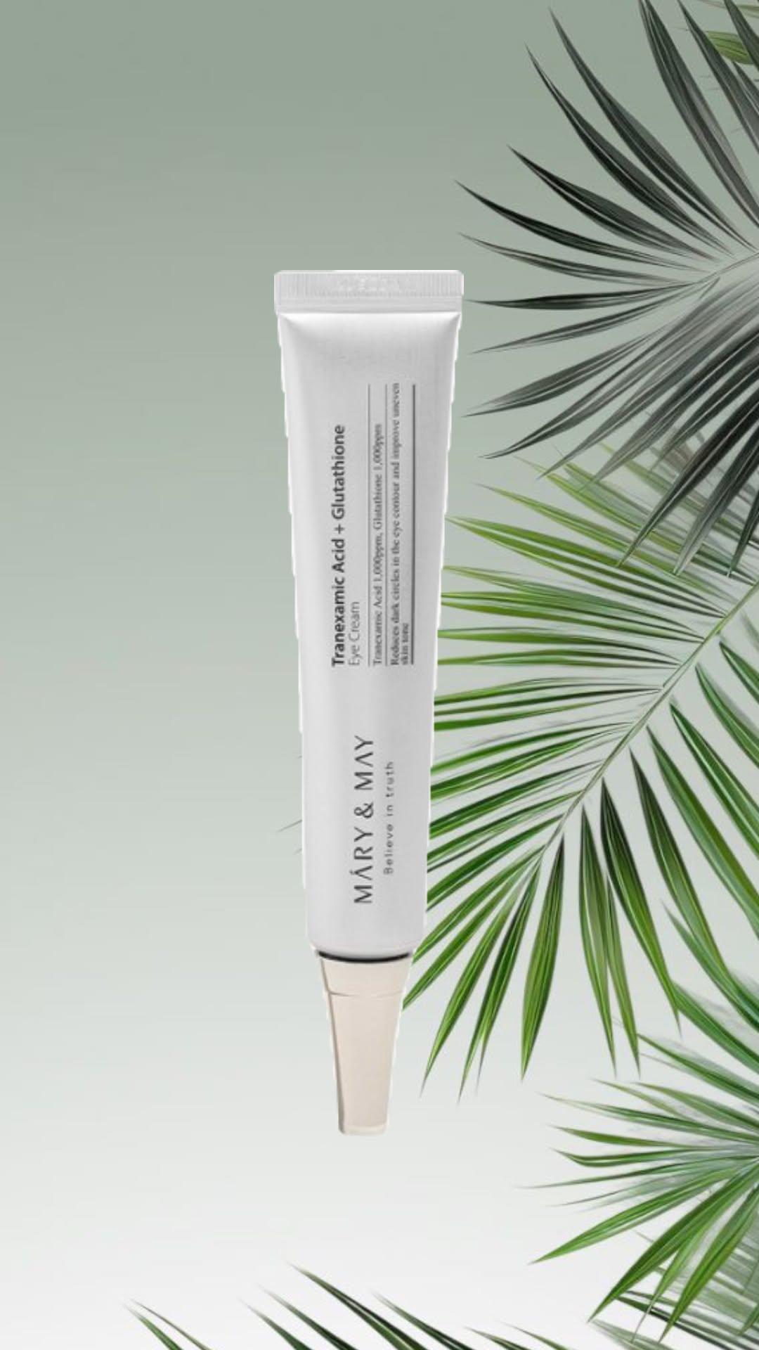 MARY&MAY TRANEXAMIC ACID + GLUTATHION EYE CREAM 30 ML
