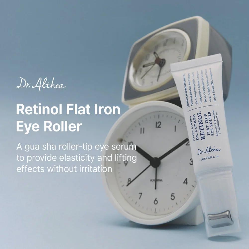 Dr. Althea - Retinol Flat Iron Eye Roller, 25ml