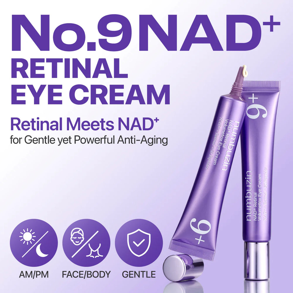 Numbuzin — No. 9 NAD+ Retinal Volumetox Eye Cream 20ml